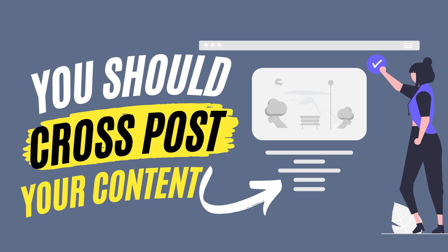 5 reasons why you should cross post your content