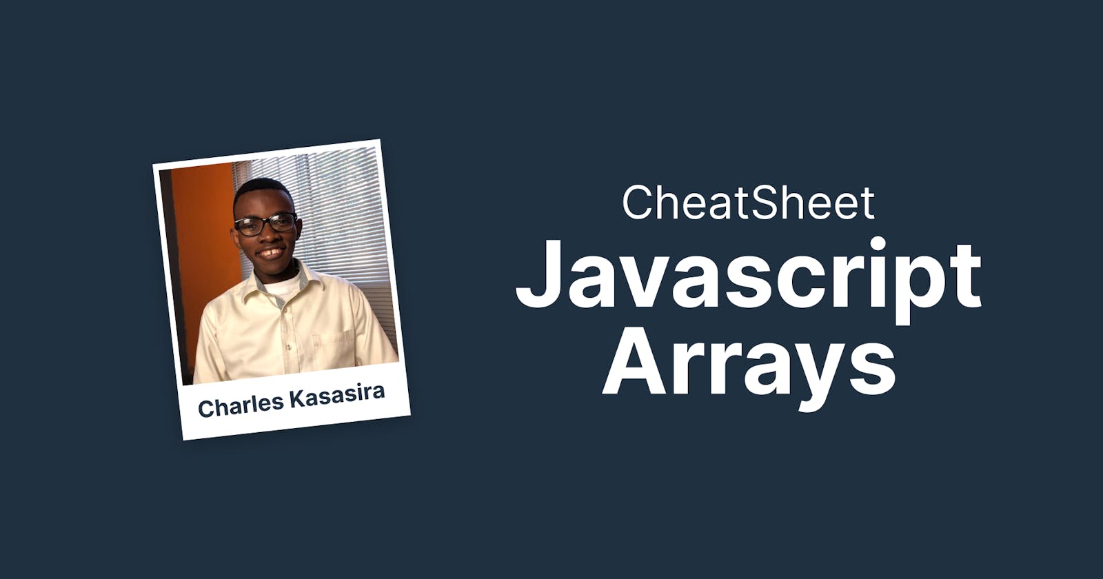 Cheat sheet: Arrays in JavaScript