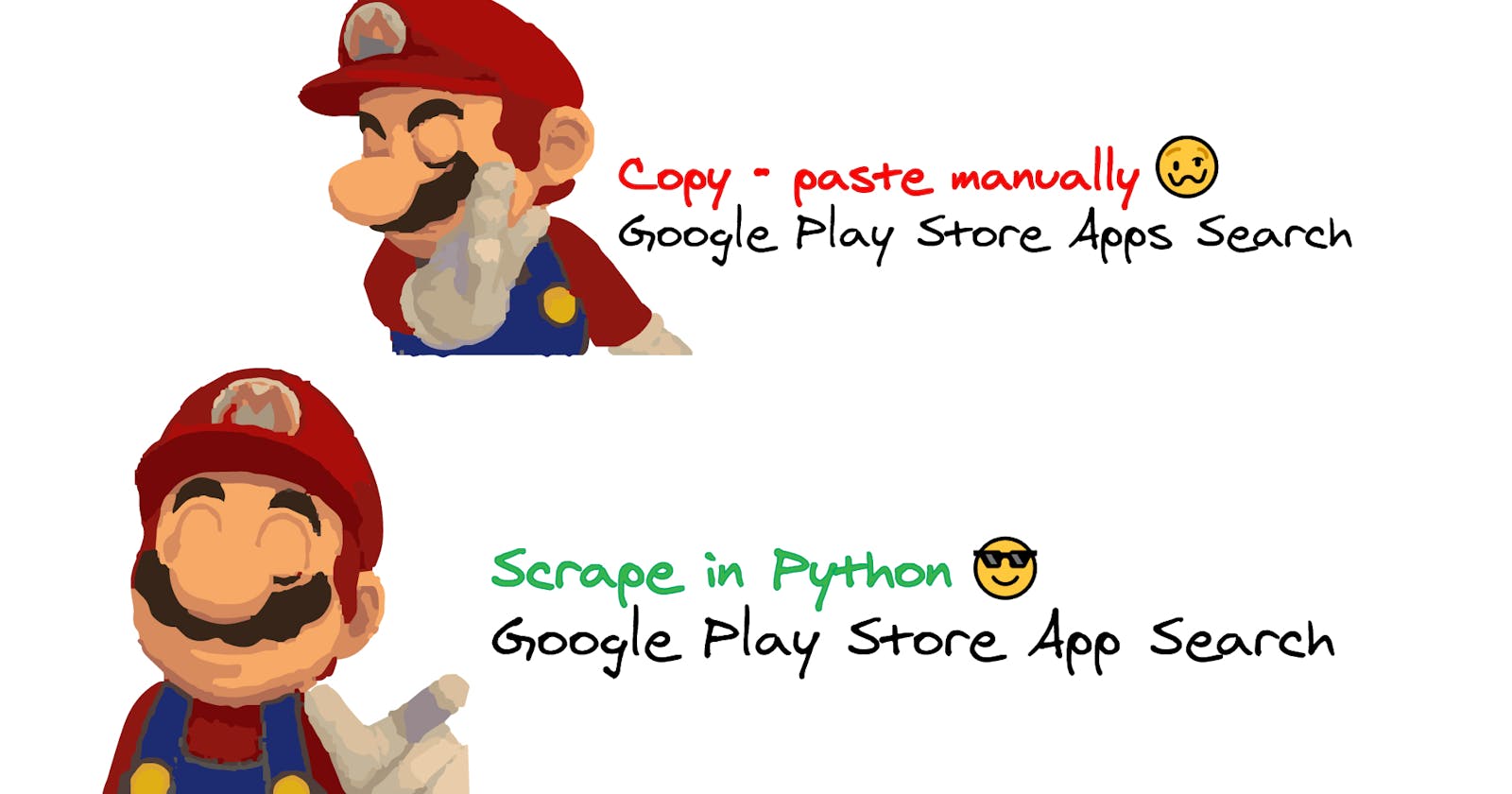 Scrape Google Play Search Apps in Python