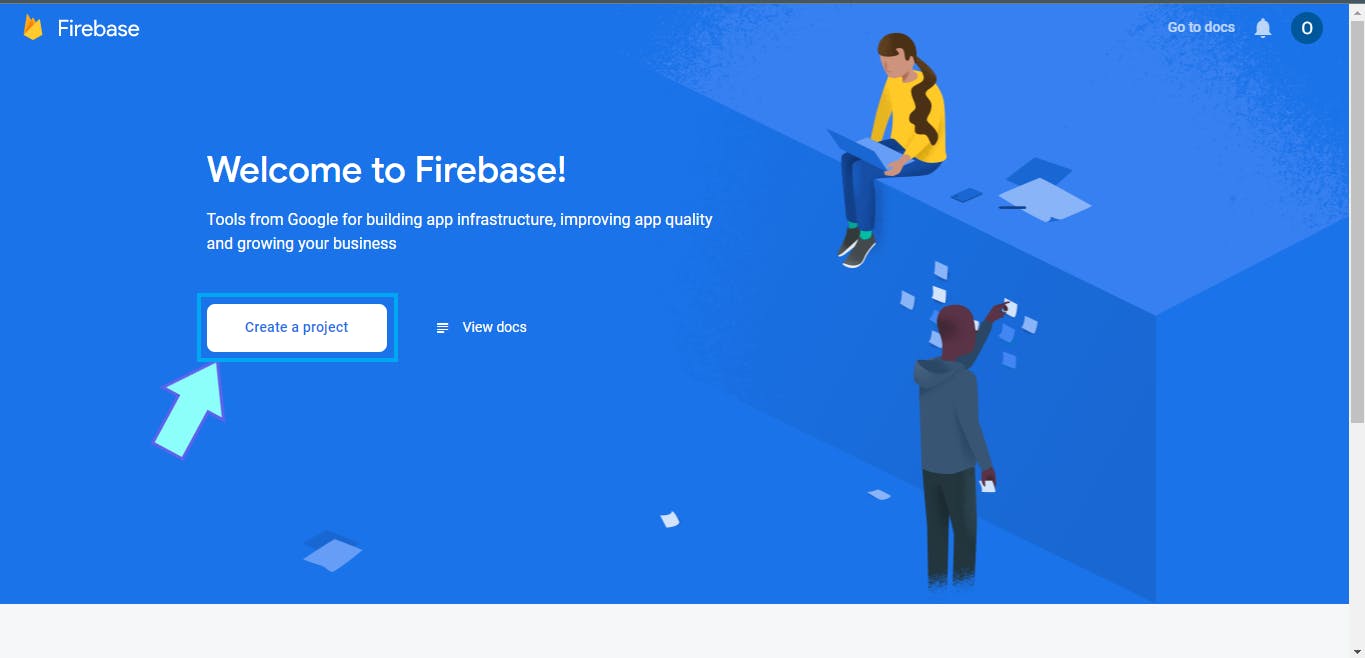 Firebase console