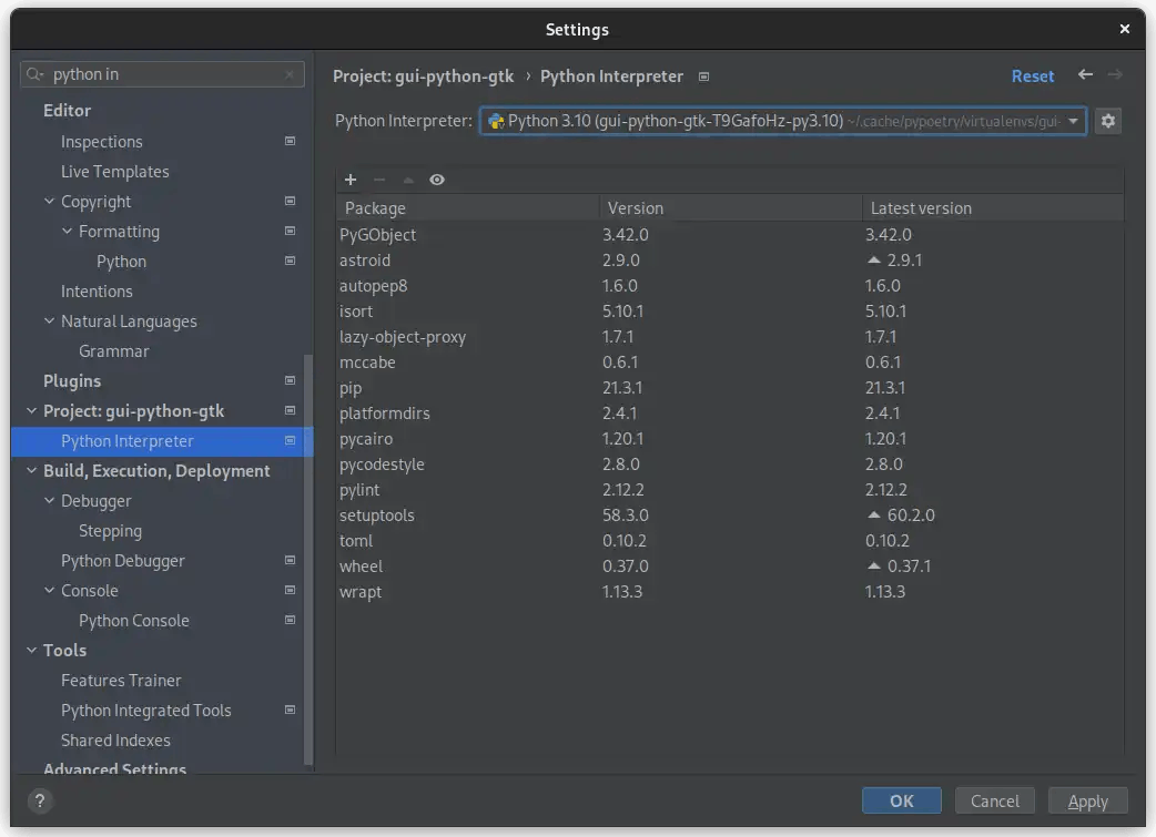 python-gtk-4-configure-interpreter-no-pycharm.webp