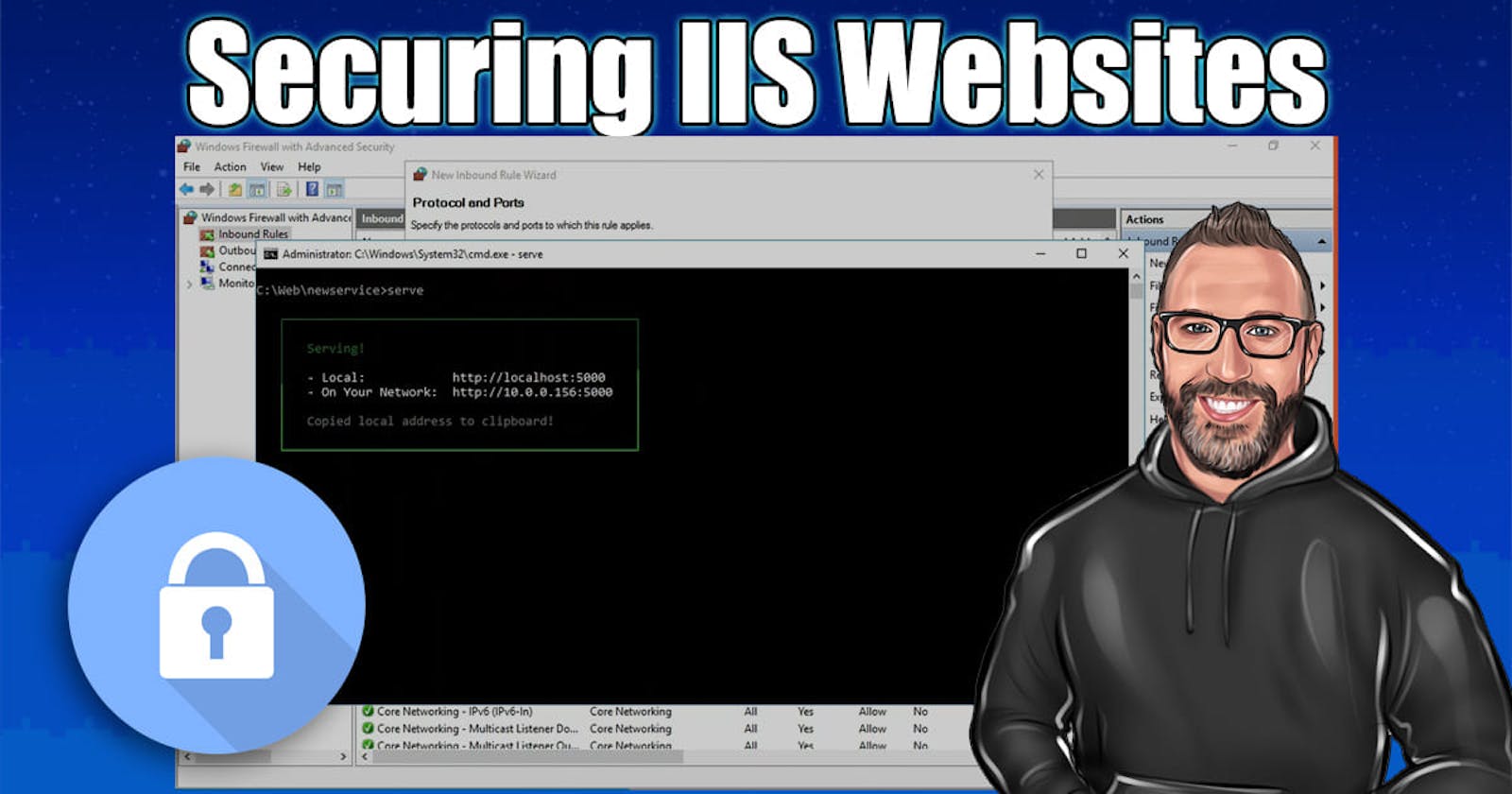 Securing IIS Websites