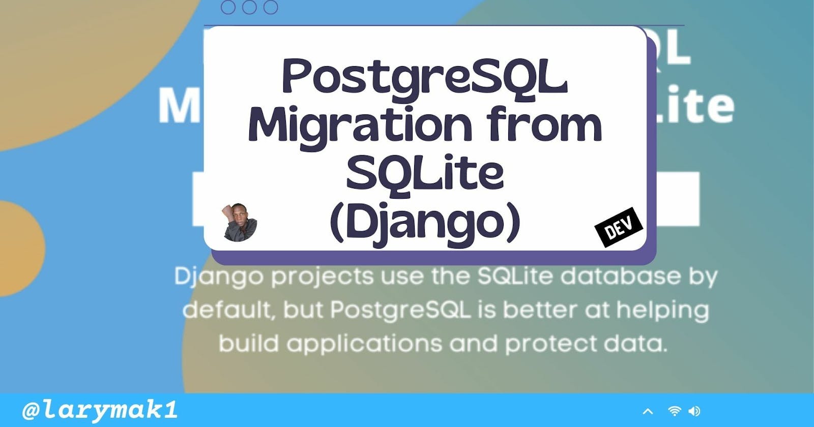 Django PostgreSQL Migration from SQLite