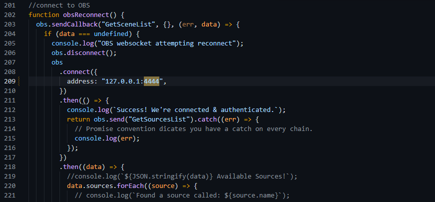 OBS WebSocket with Node.js guide