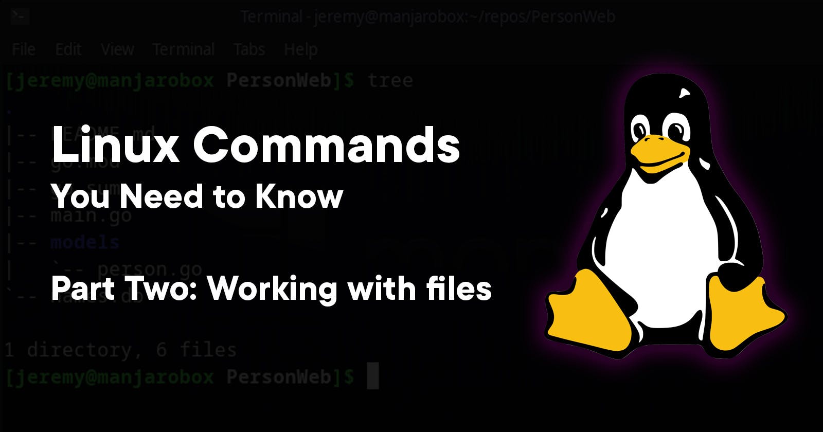 Linux Commands You Need to know Part Two: Working with Files