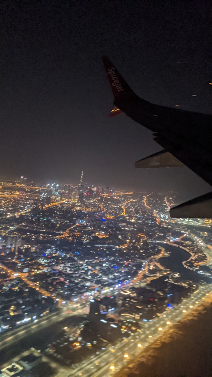 Leaving Dubai