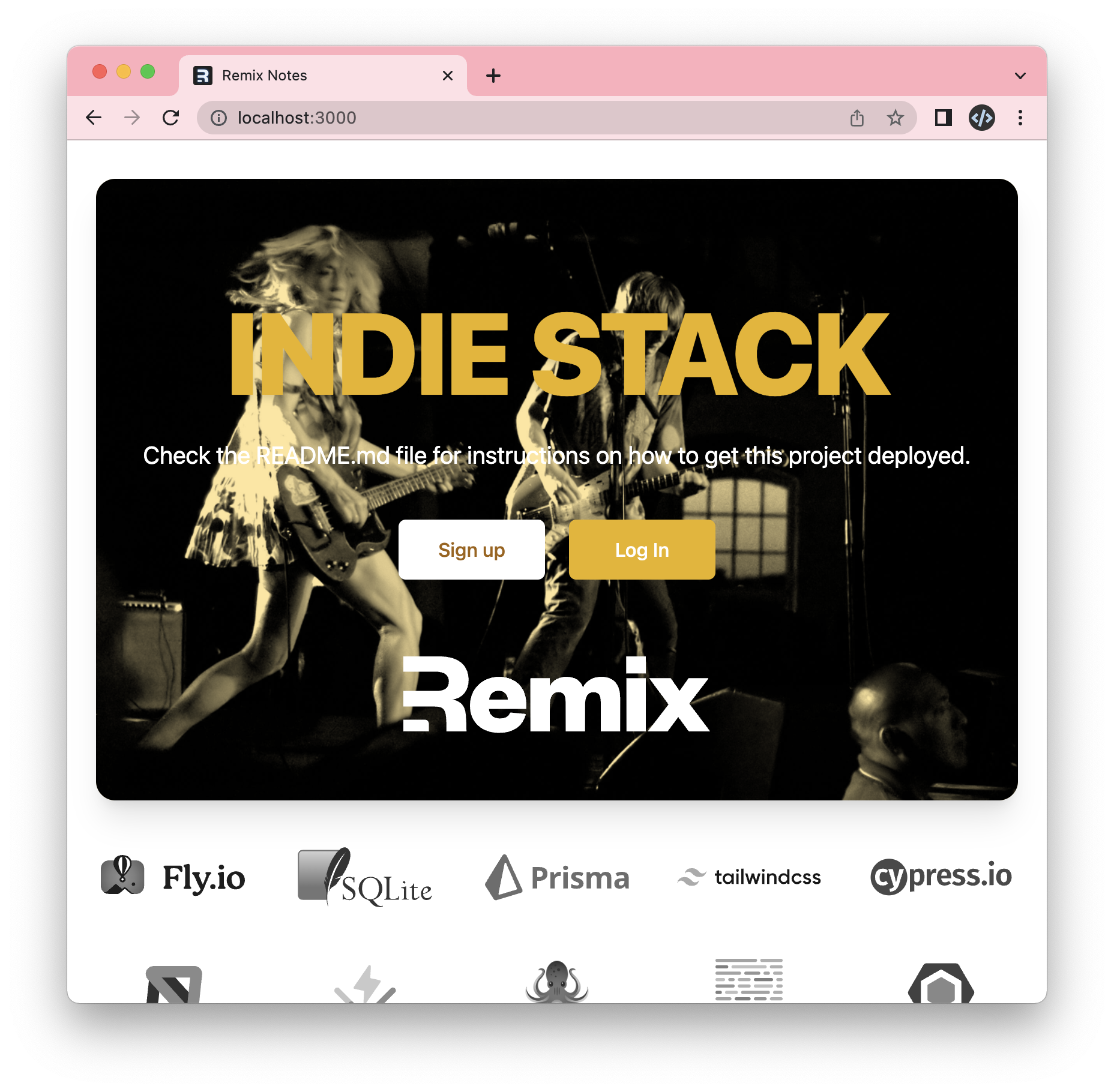Remix first website