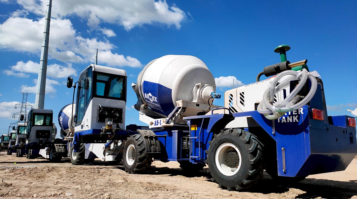 Self Loading Concrete Mixers