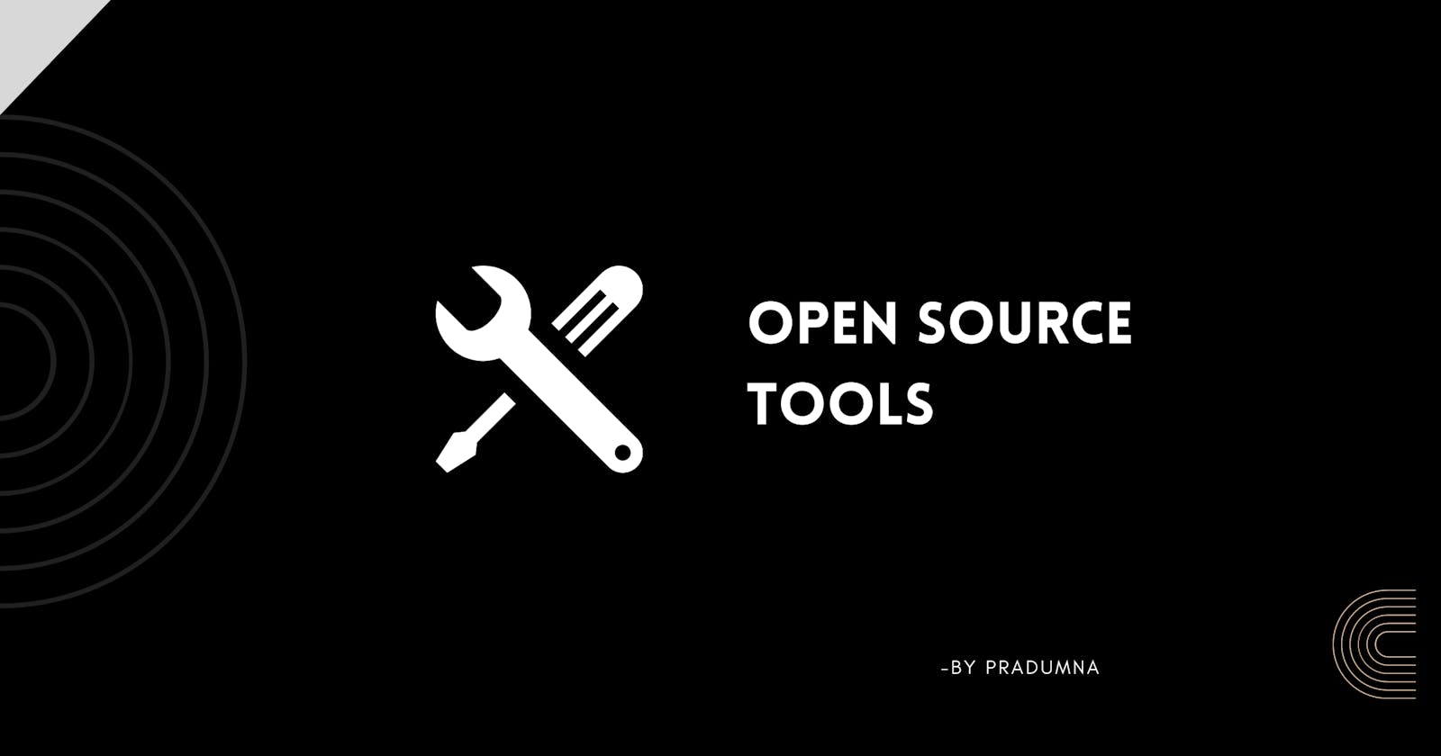 Open Source tools