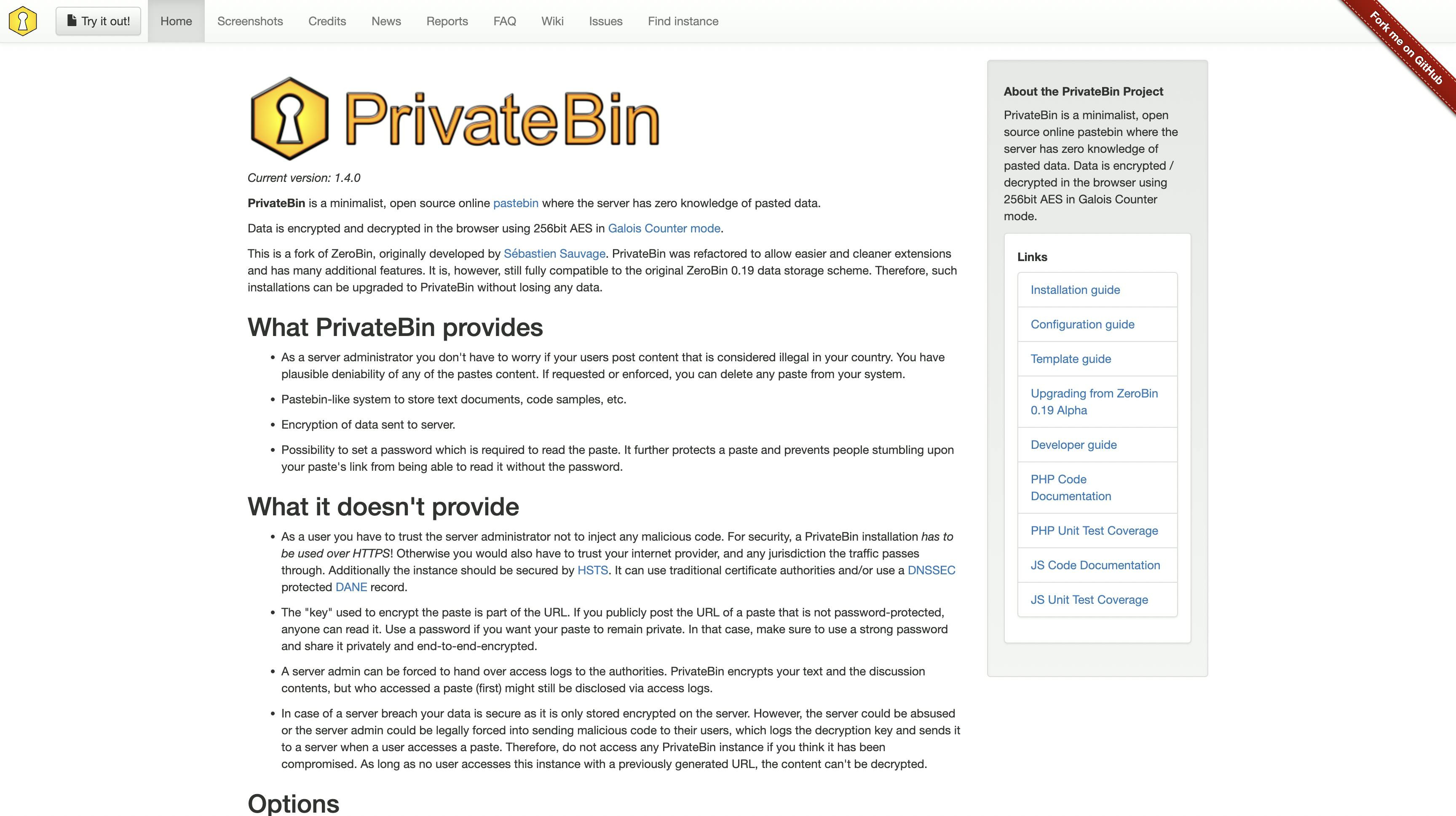 Privatebin