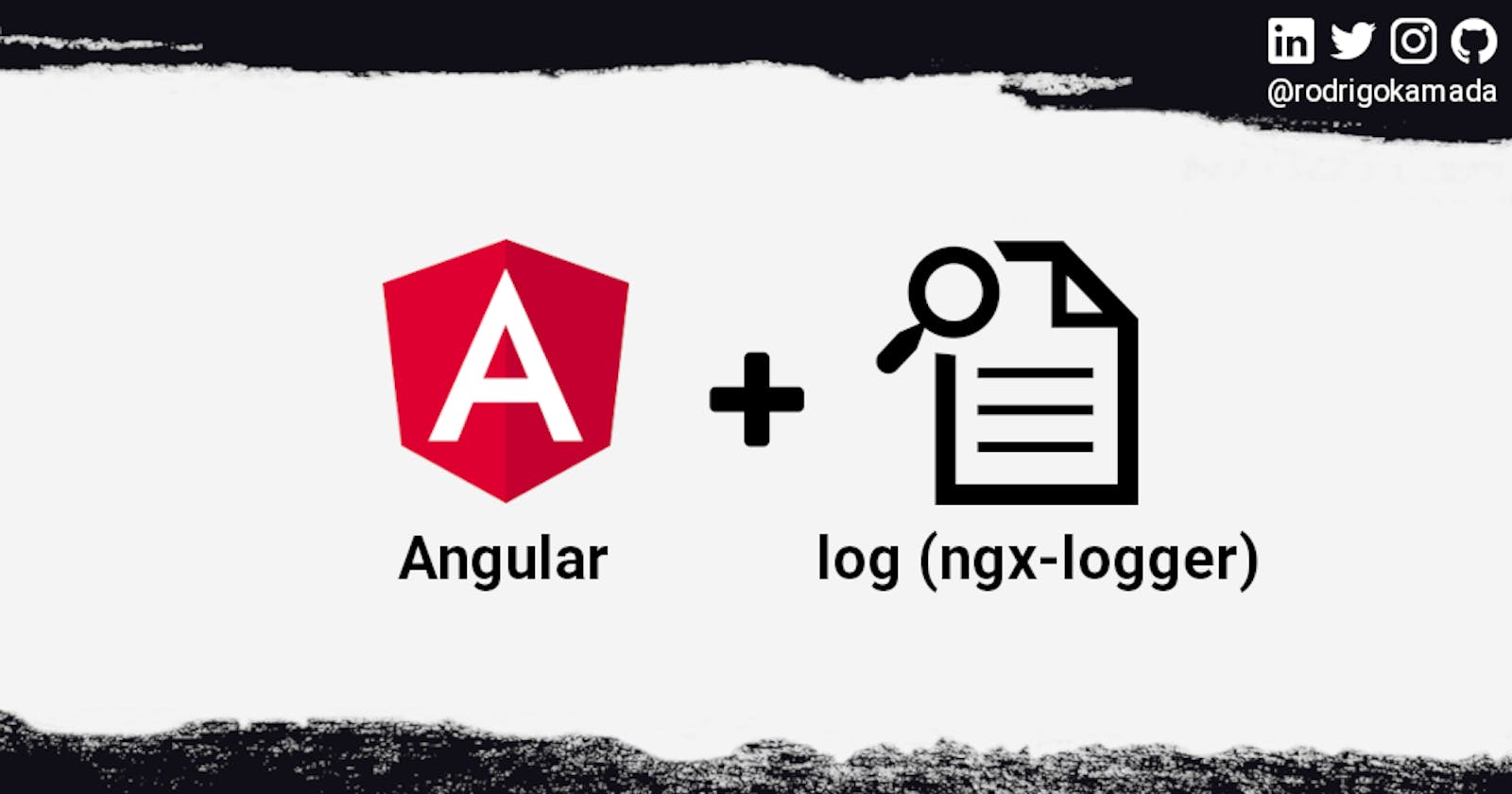 Adding the log component to an Angular application