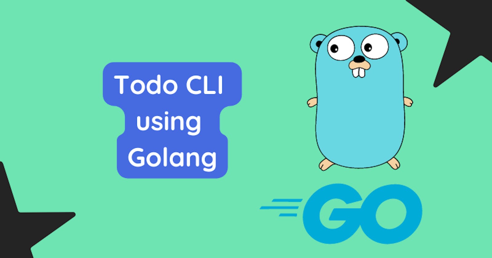 Build a todo CLI using GO