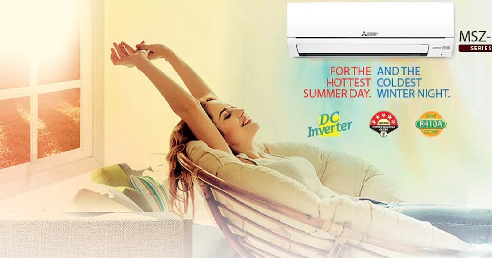 Be Summer Ready with Mitsubishi Electric Air Conditioners