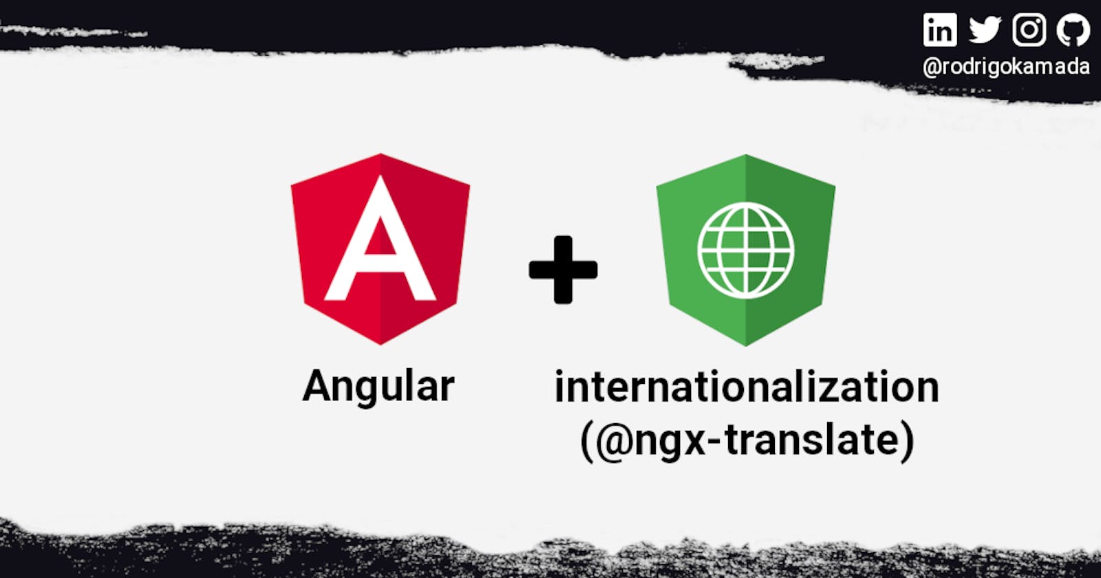 Adding the internationalization (i18n) component to an Angular application