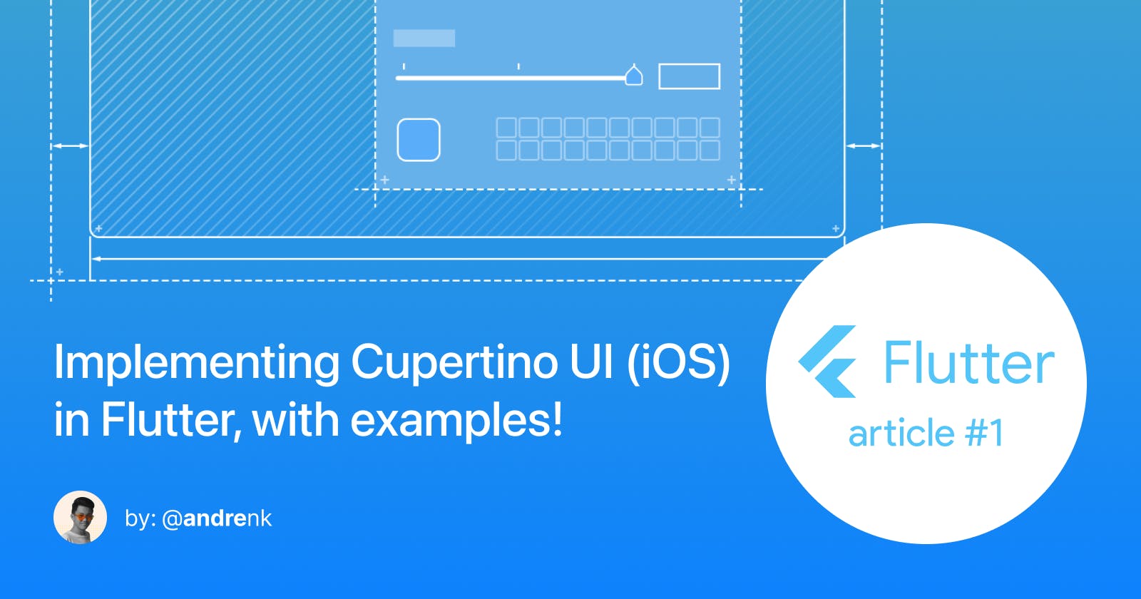 Flutter: How to implement Cupertino UI (iOS Style), with examples!