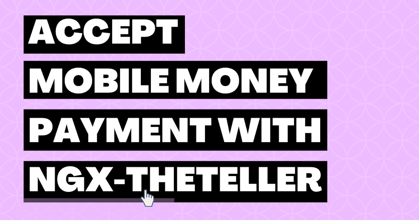 Accept online payments in your angular application using ngx-theteller