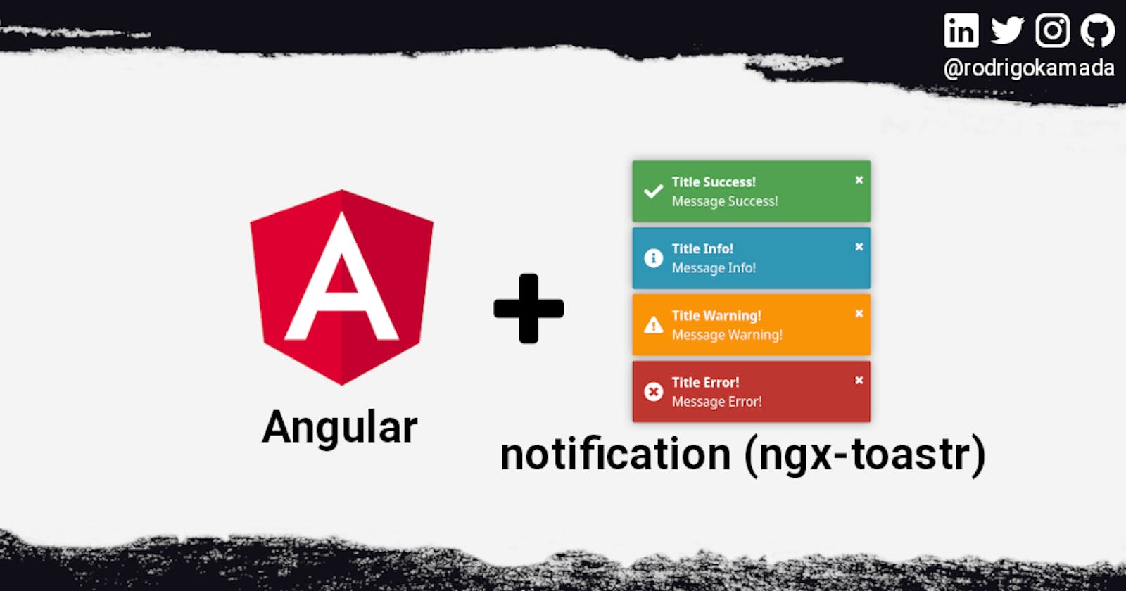 Adding the notification component to an Angular application
