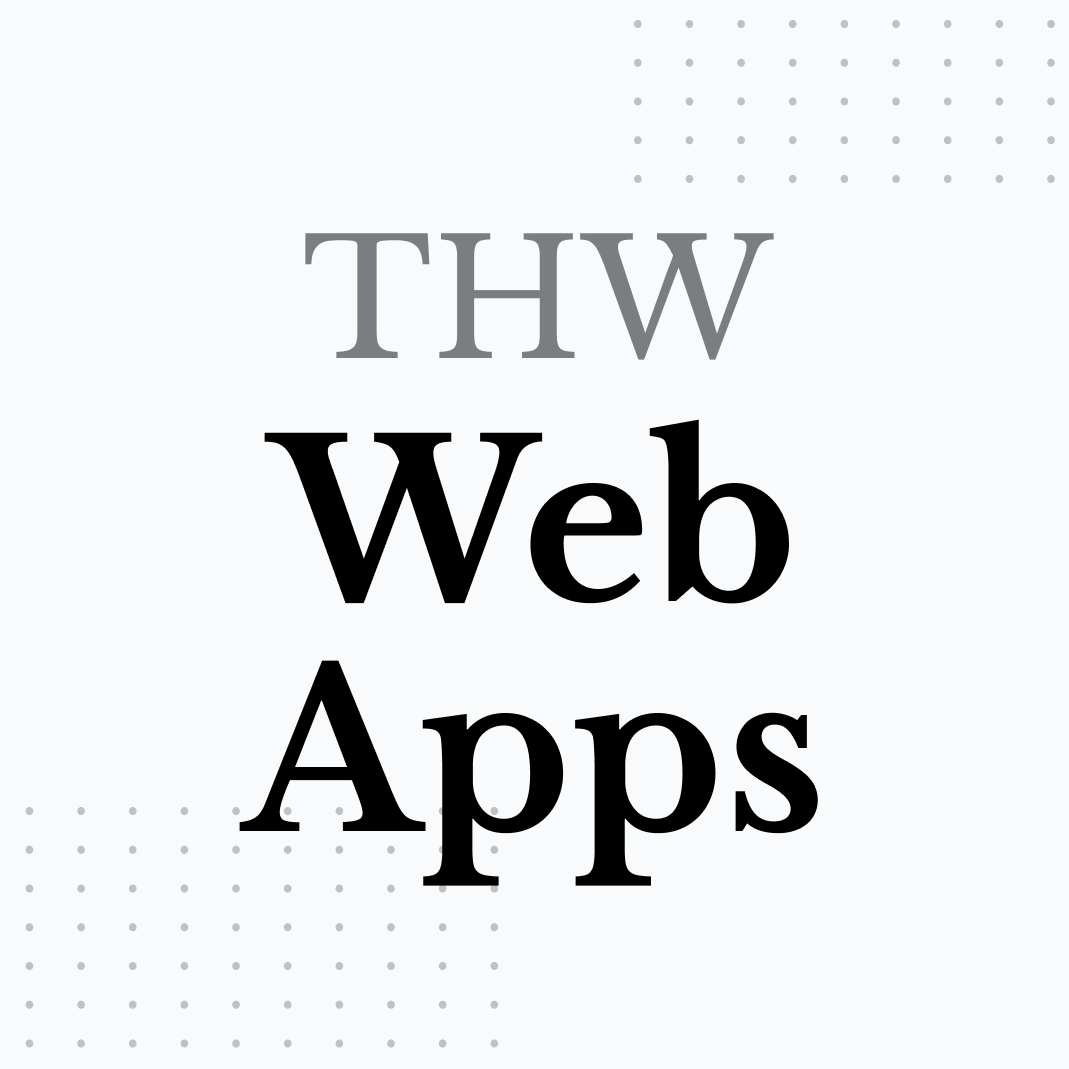 THW Web Apps