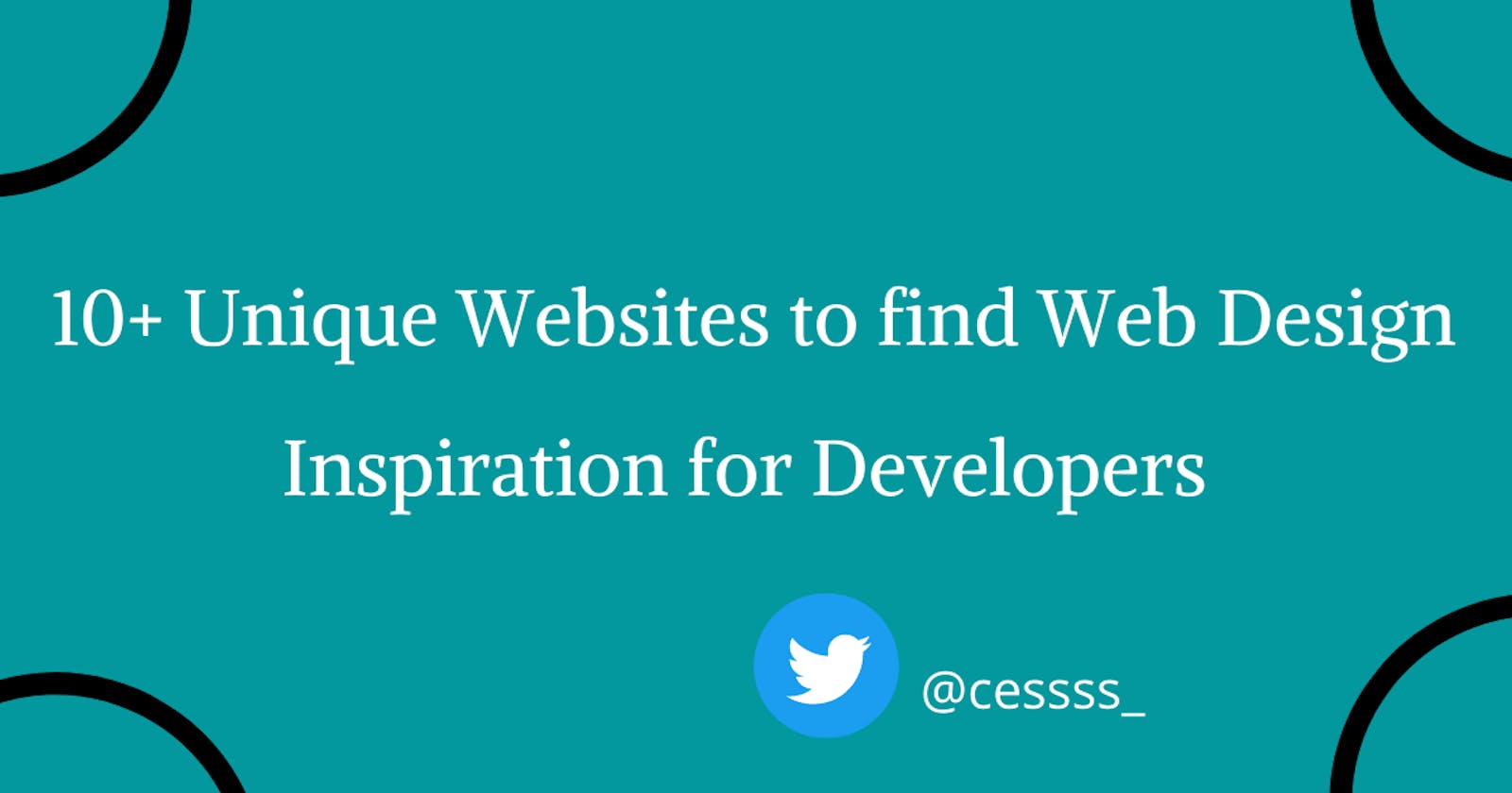 10+ Unique Websites to find Web Design Inspiration for Developers