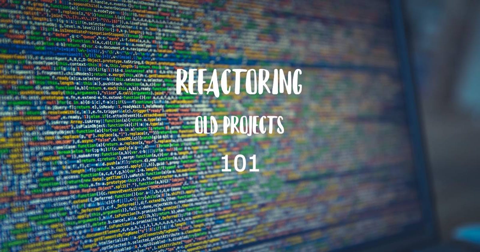 Refactoring old projects 101: How I refactored my React side project