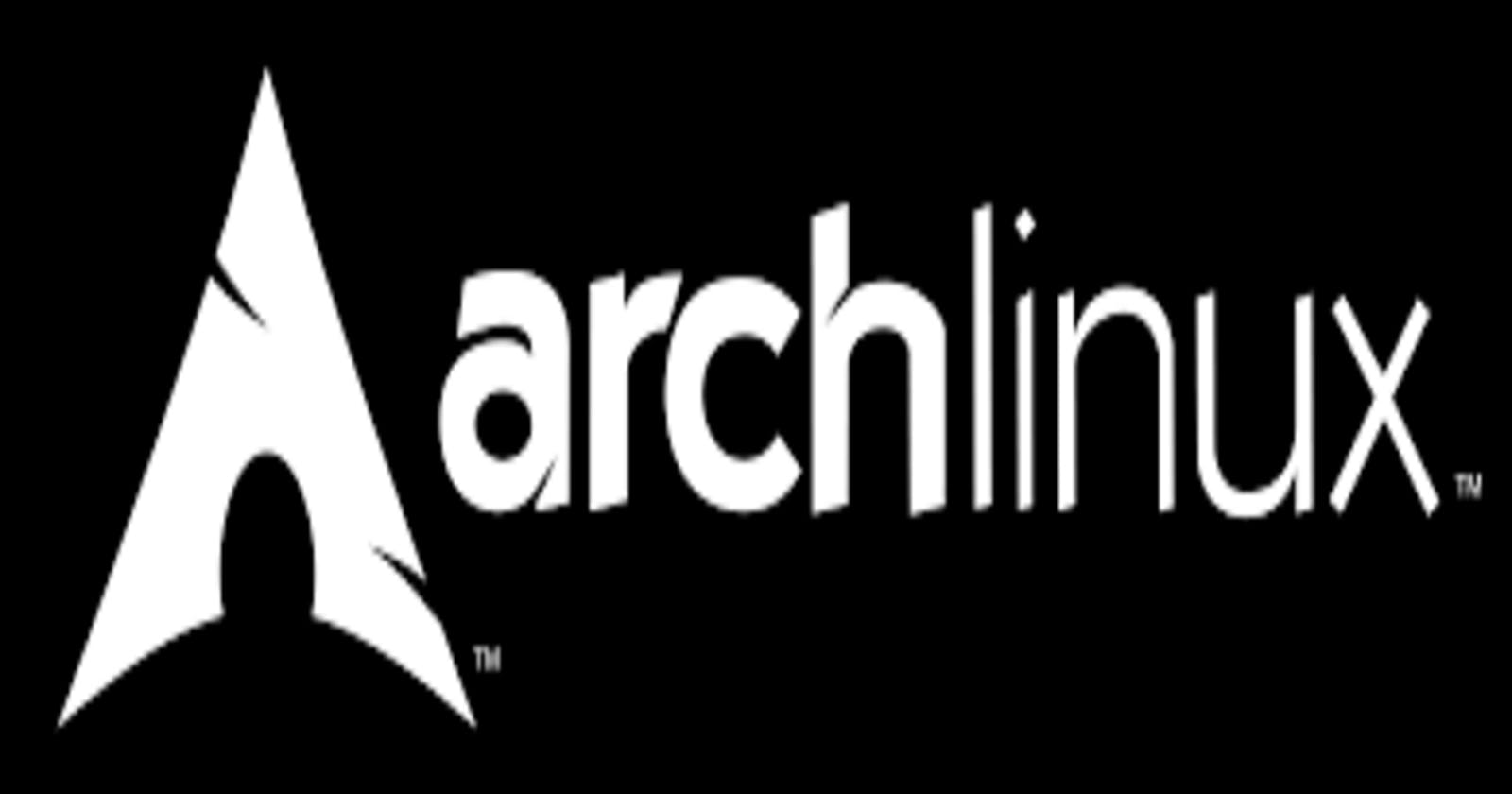 Installing Arch Linux