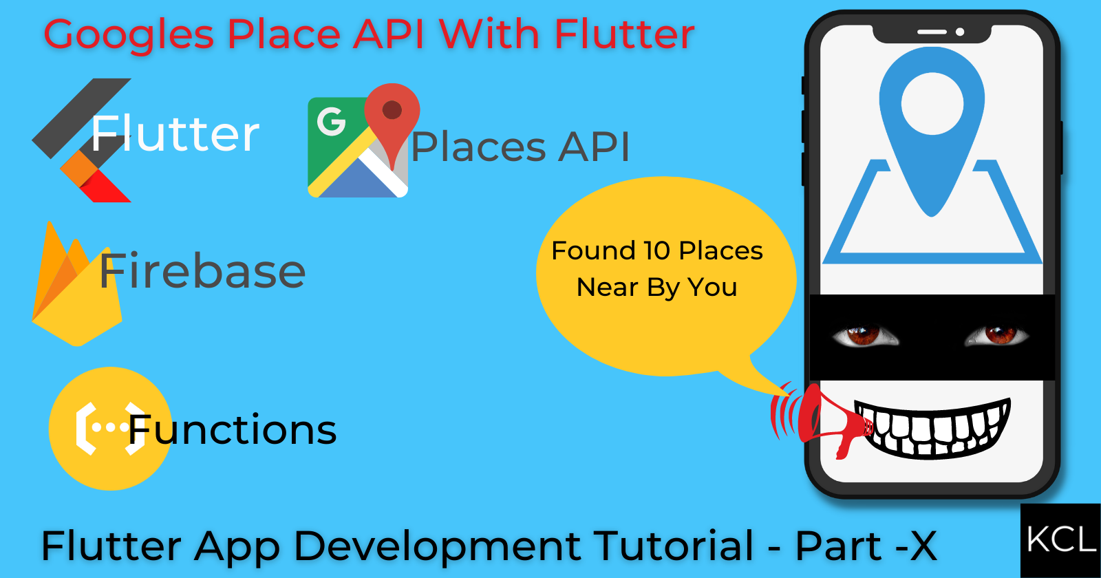 Googles Places API WIth Flutter