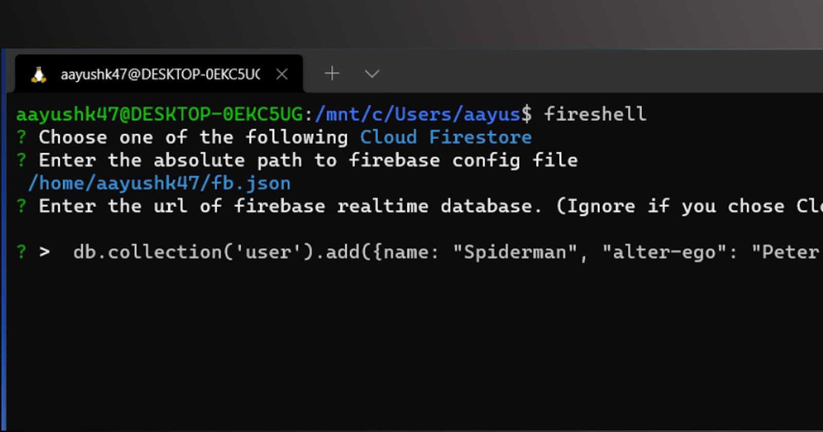 Querying Firebase Realtime Database and Cloud Firestore from your terminal