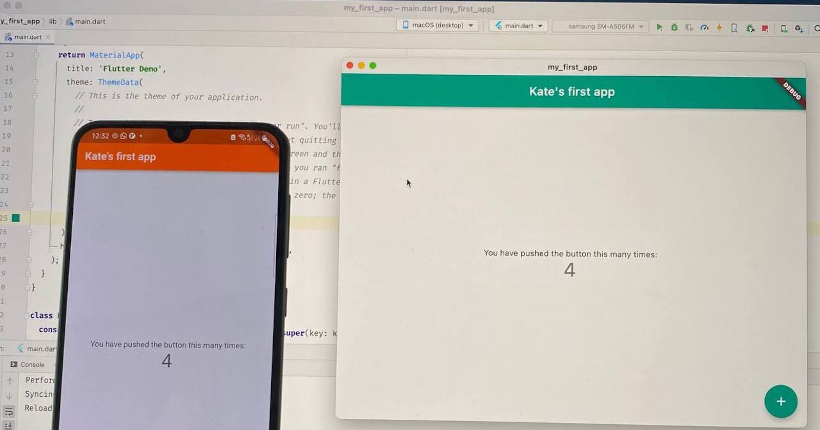 📱 1 / 100 Days Of Flutter, Kate's edition — intro & getting ready for the challenge