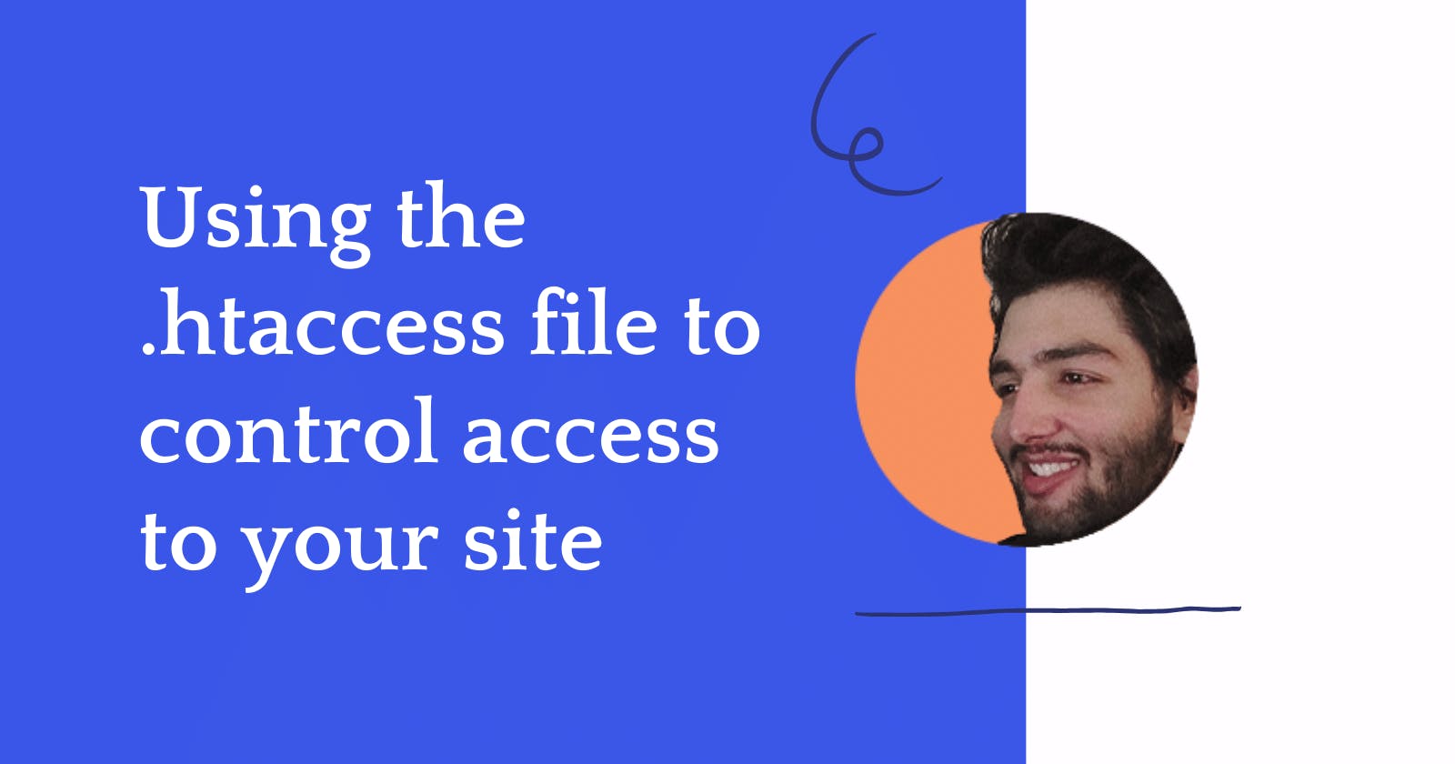 Using the .htaccess file to control access to your site