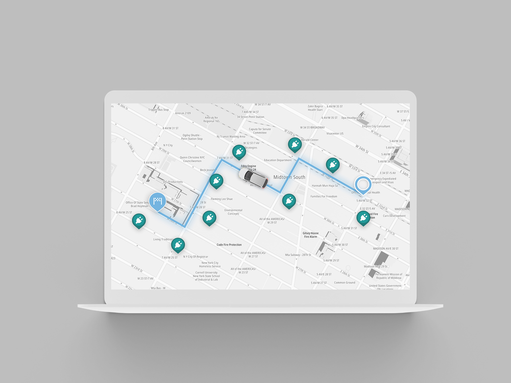 Using TomTom Maps APIs to Assist EV-Powered Food Delivery and On-Demand Services