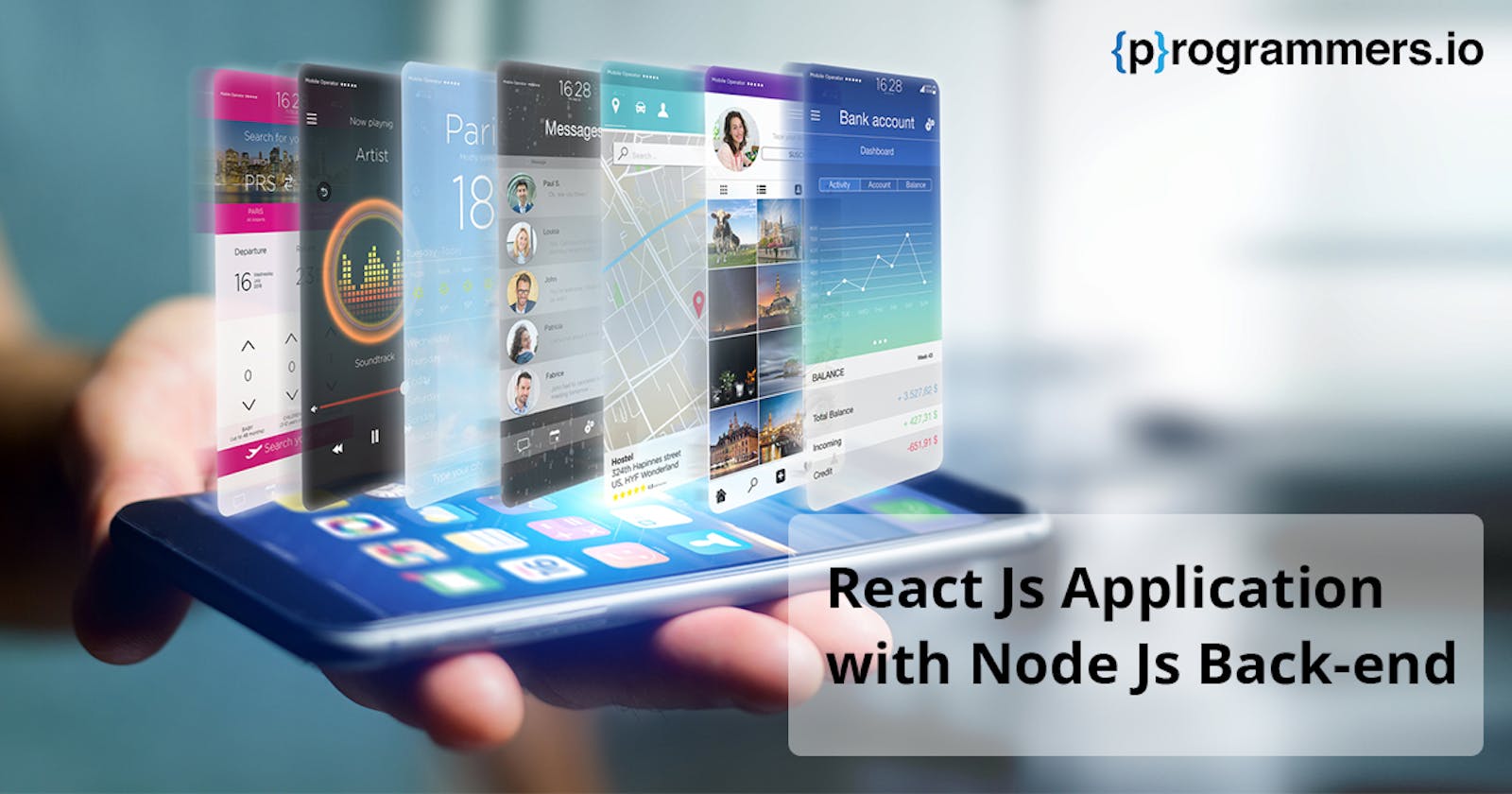 React.JS App with a Node.JS Back-end