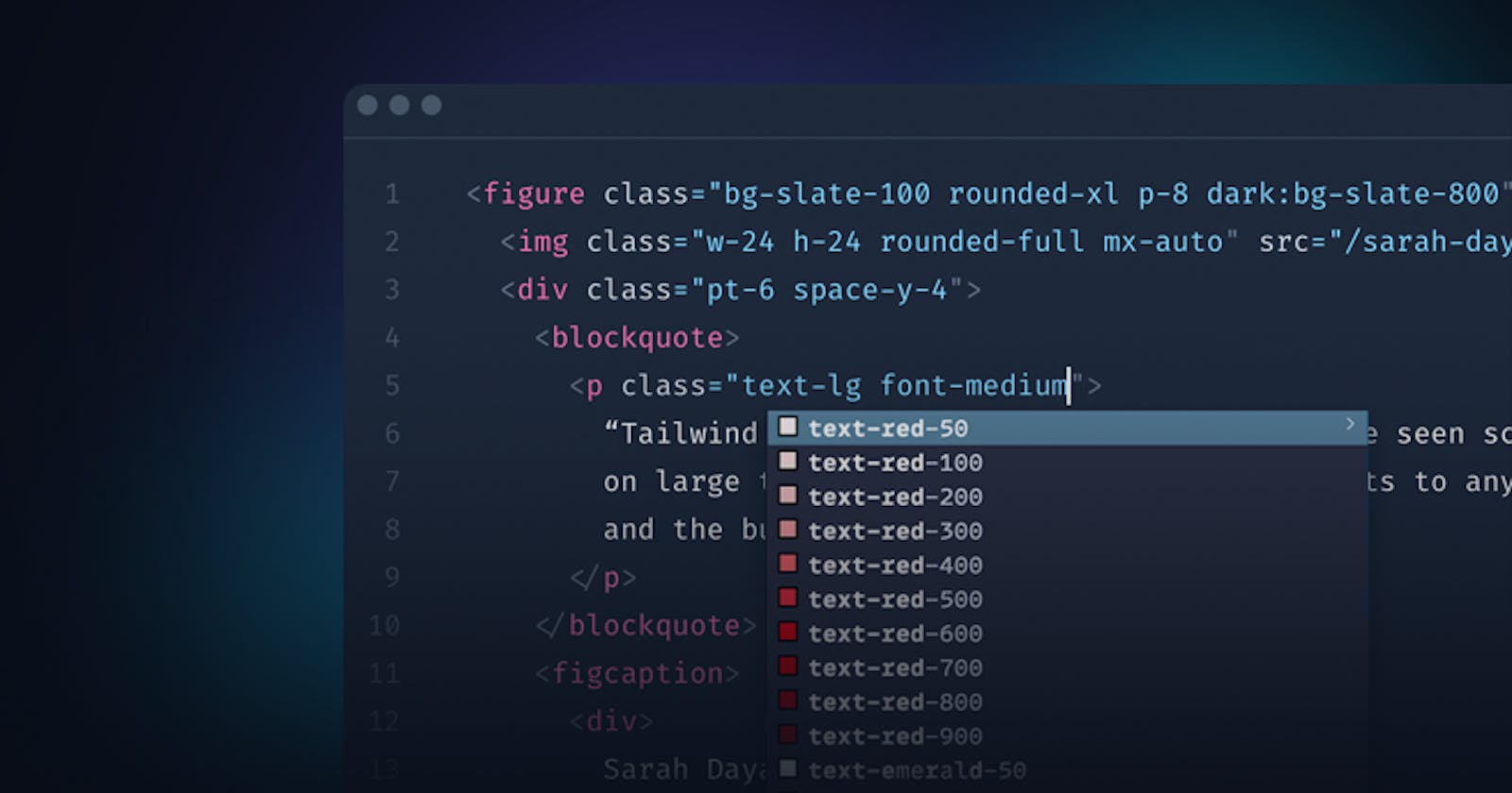 Enable Autocomplete for Tailwind CSS in VSCode