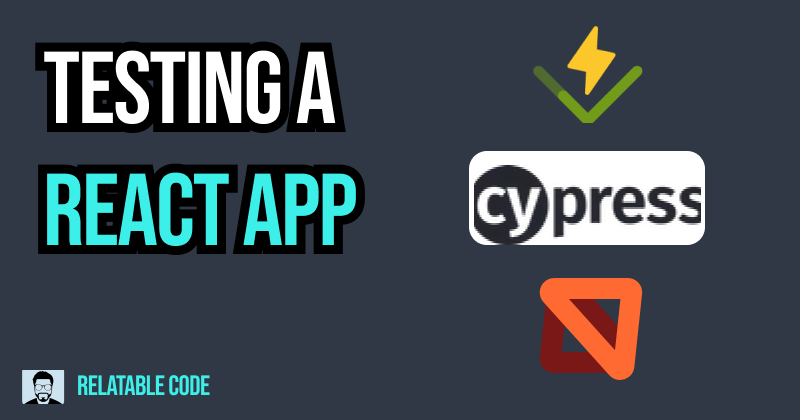 Testing a React Application Setting up Cypress