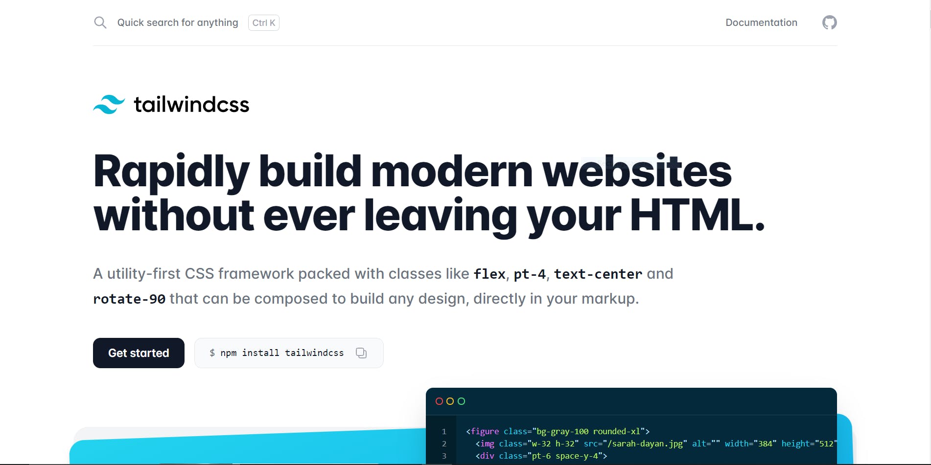 Tailwind CSS Landing Page