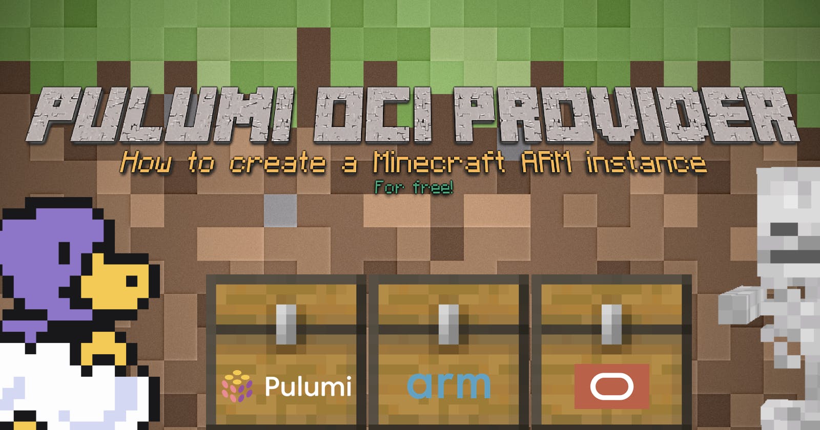 Pulumi OCI Provider: How to create a Minecraft ARM instance on Oracle Cloud Infrastructure