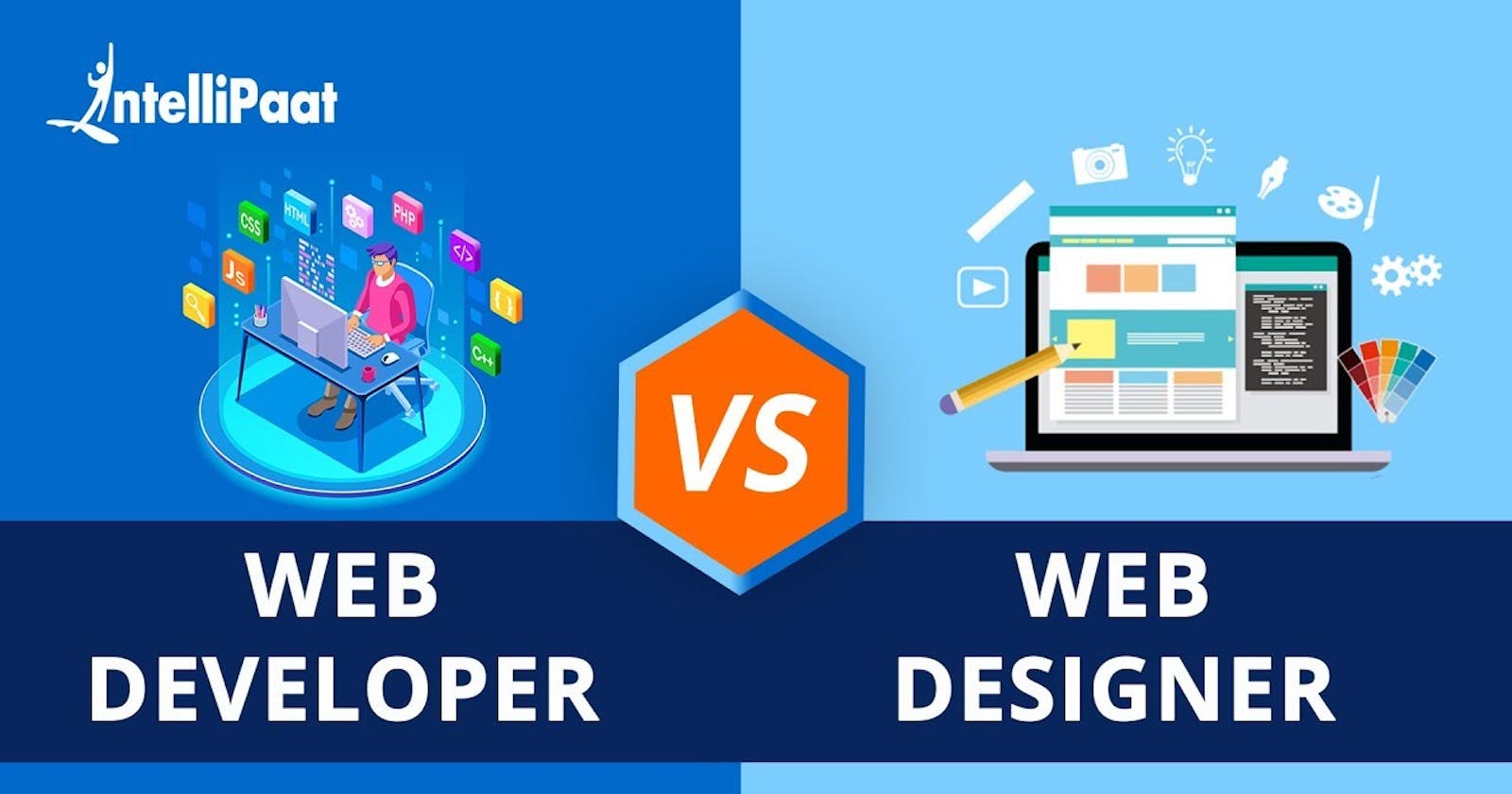 Differences Between  Web Designers And Web Developers