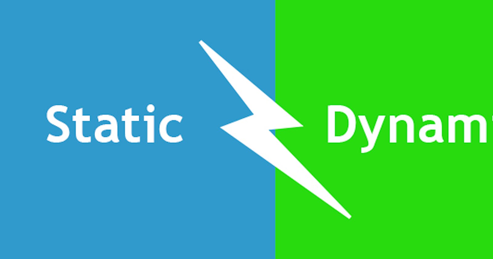 Statically Vs Dynamically Typed Languages