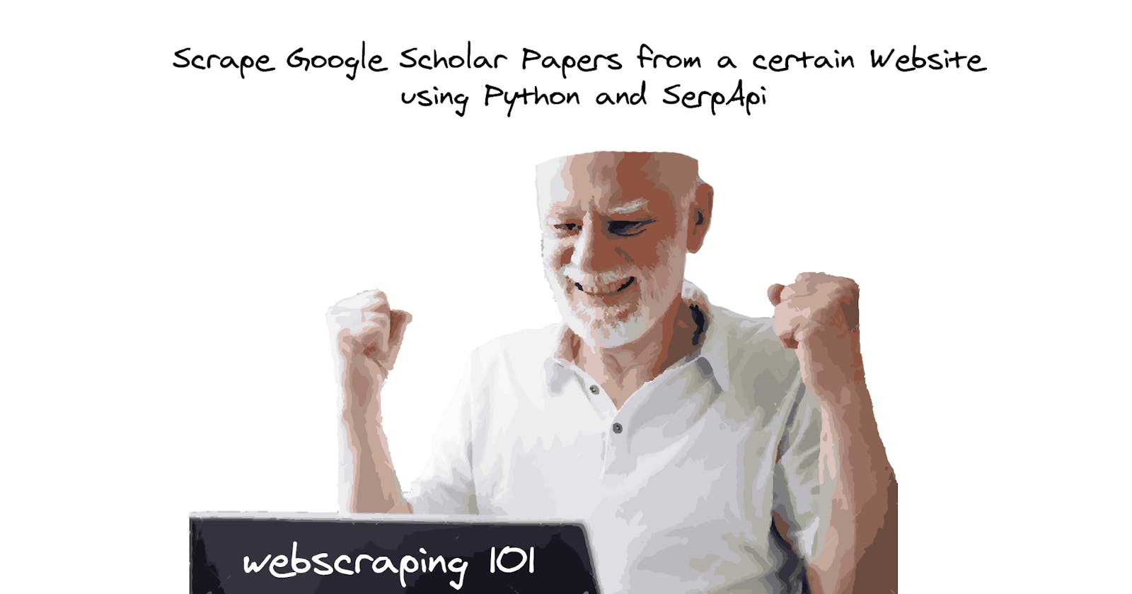 Scrape Google Scholar Publications within a certain website in Python
