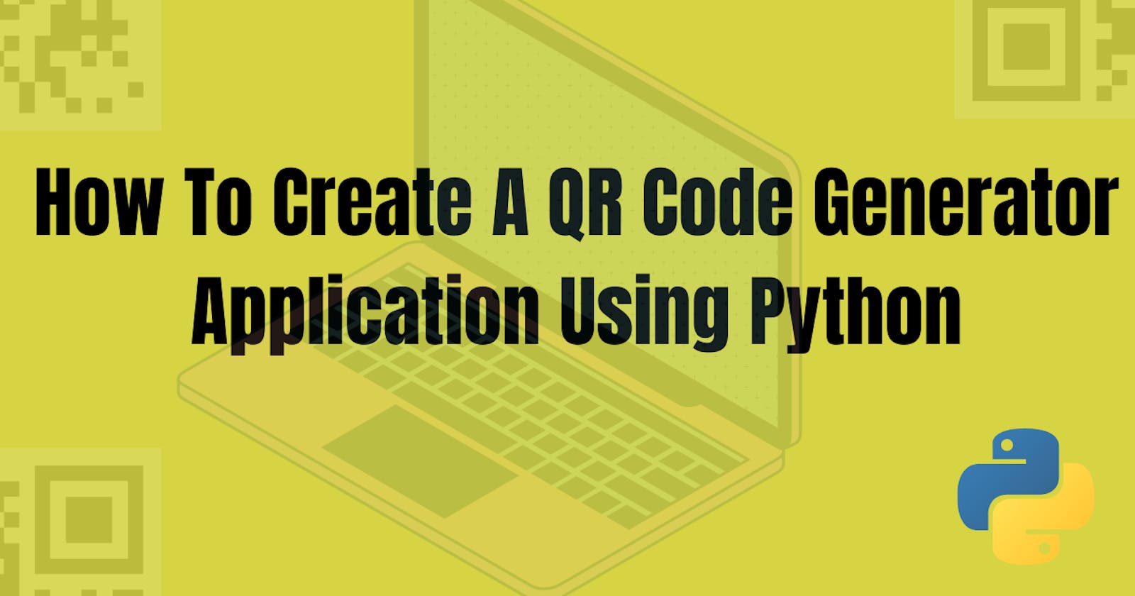 How to create a Customizable QR code generator using python
