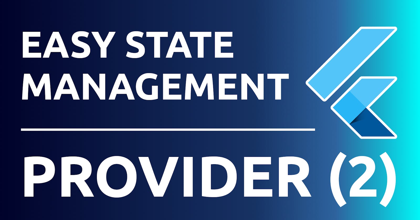 Flutter State Management made easy with provider 2: Provider as a Dependency Injection framework and MultiProvider