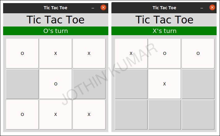 Tic Tac Toe with Python tkinter - Game can be won in next move