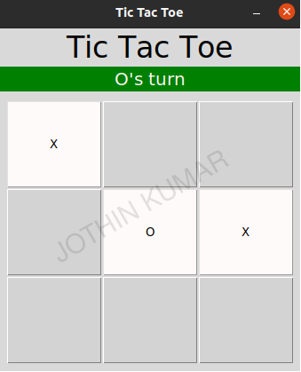 Tic Tac Toe with Python tkinter - center occupied and no current winning possibilities