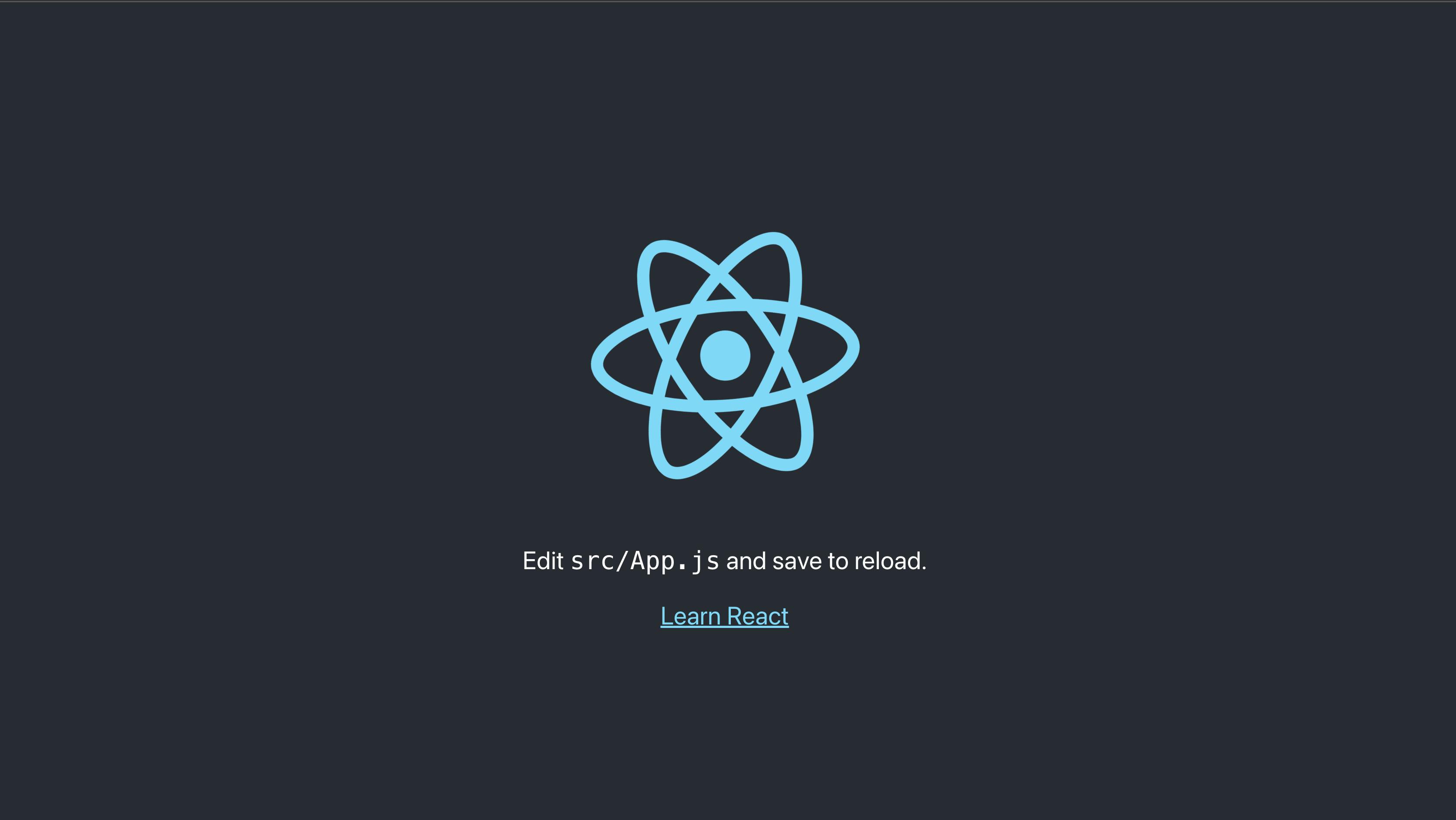 Initializing a React application - How to Build and Push Projects to a Web3 / Decentralized Git Hosting Protocol: Radicle