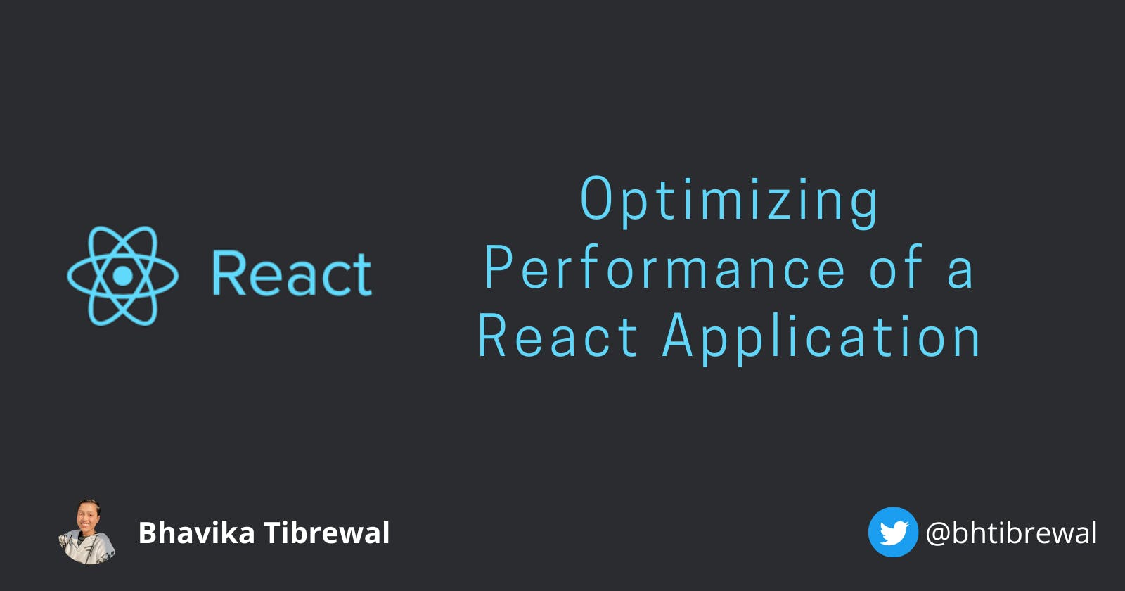 Optimising Performance of a React Application