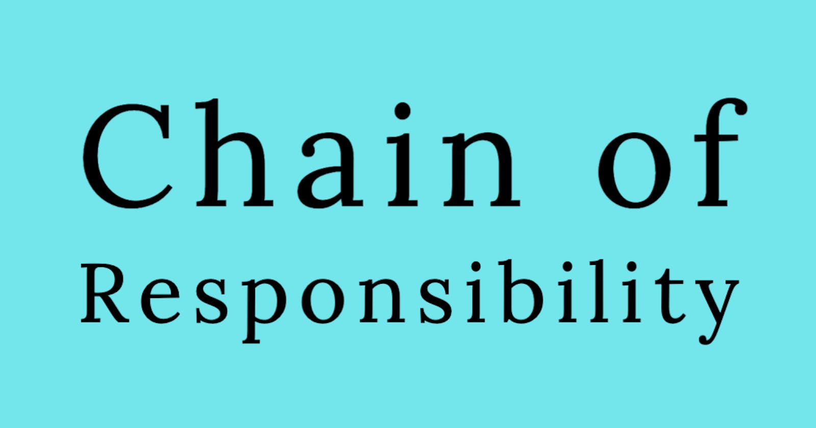 Notes: Go Design Patterns - Chain of Responsibility