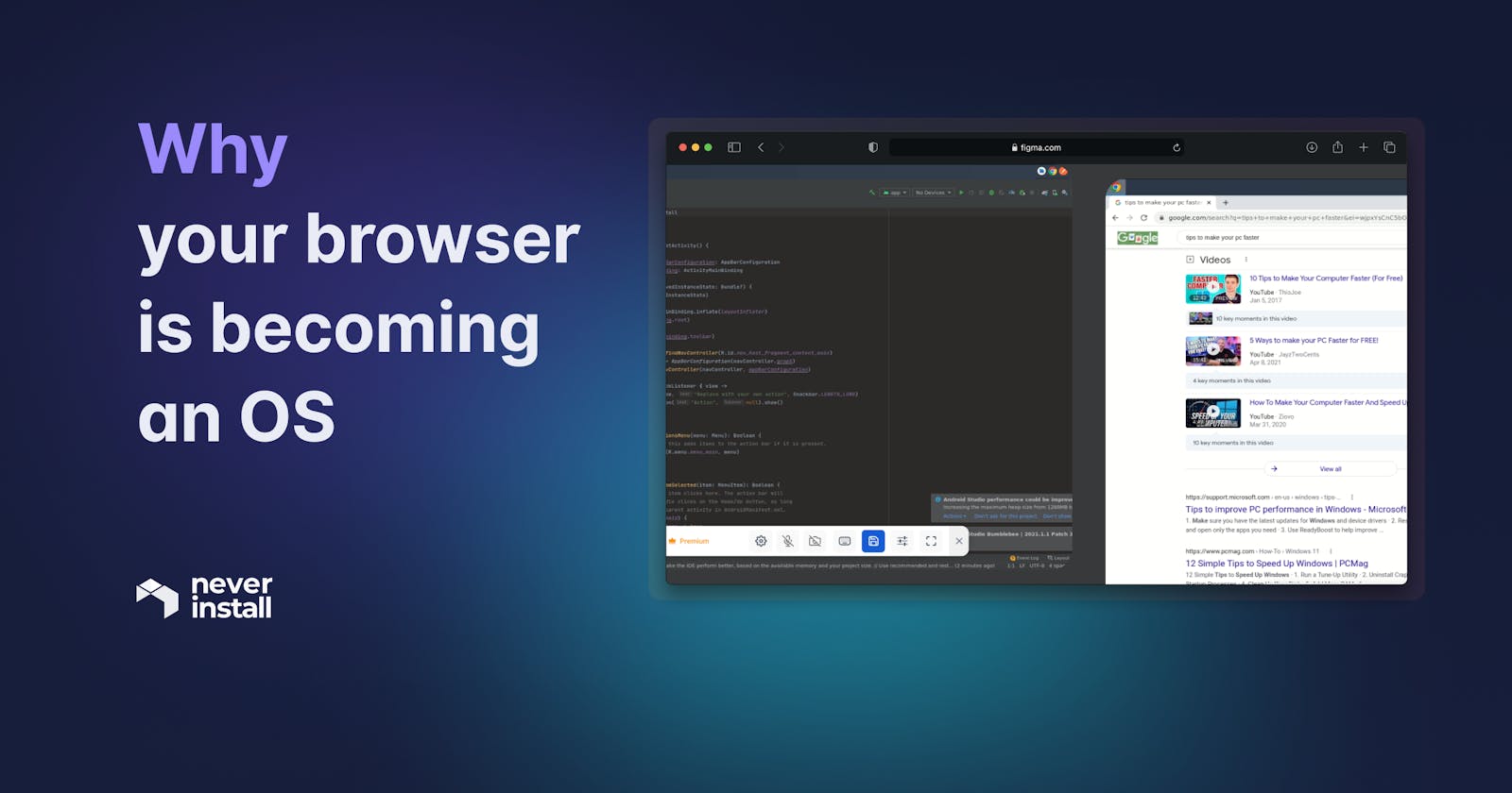 Why your browser is becoming an OS
