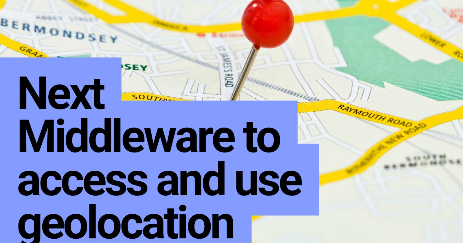 Using Next Middleware to access and use geolocation in a non dynamic route