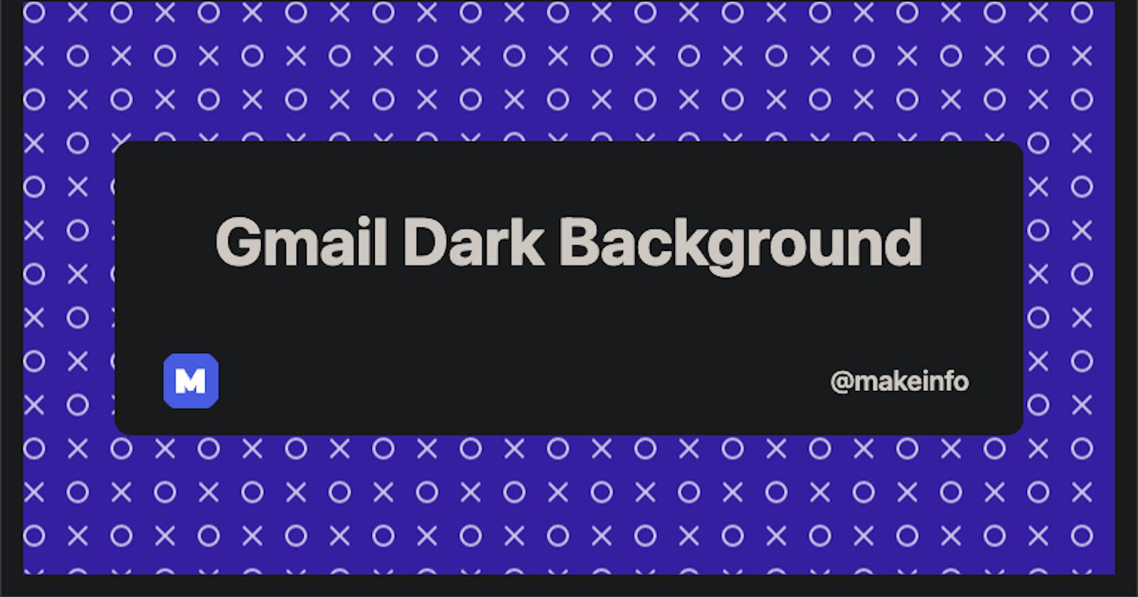 Gmail Dark Mode Appearance