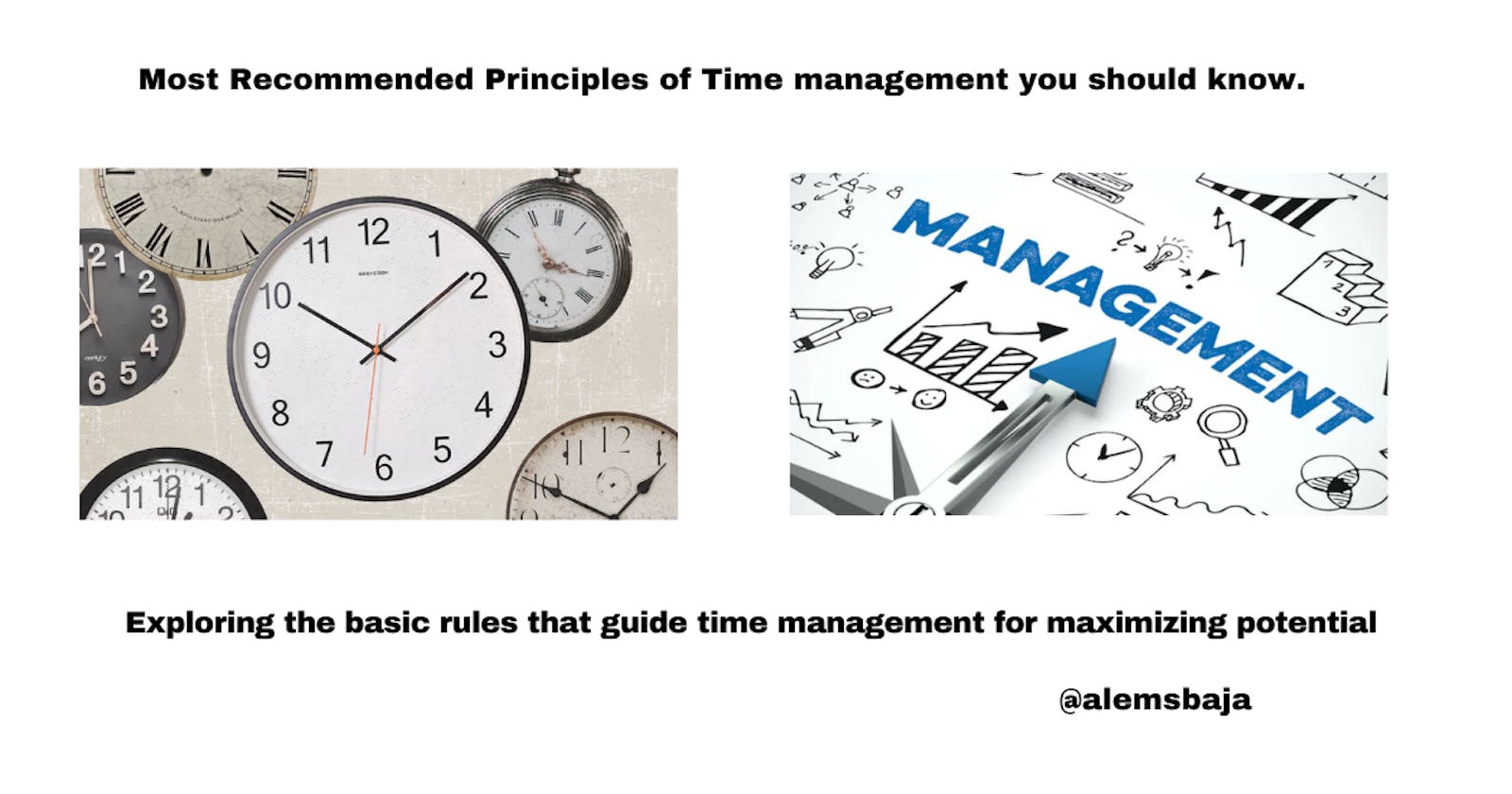 Most Recommended Principles of Time management you should know.