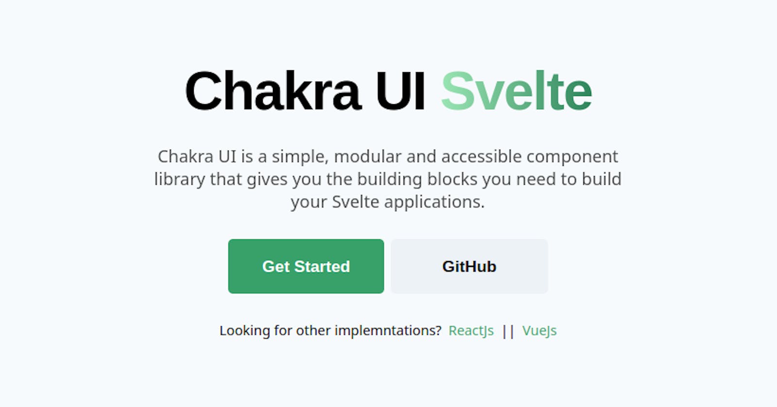Announcing Chakra UI Svelte